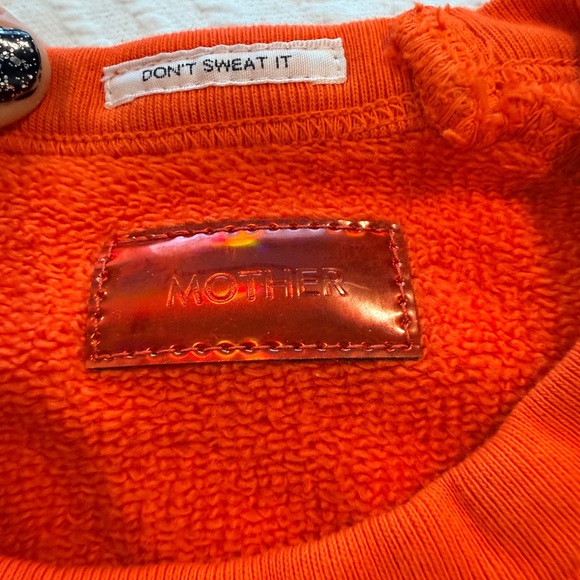 MOTHER Vibrant Orange Top - Picture 4 of 4